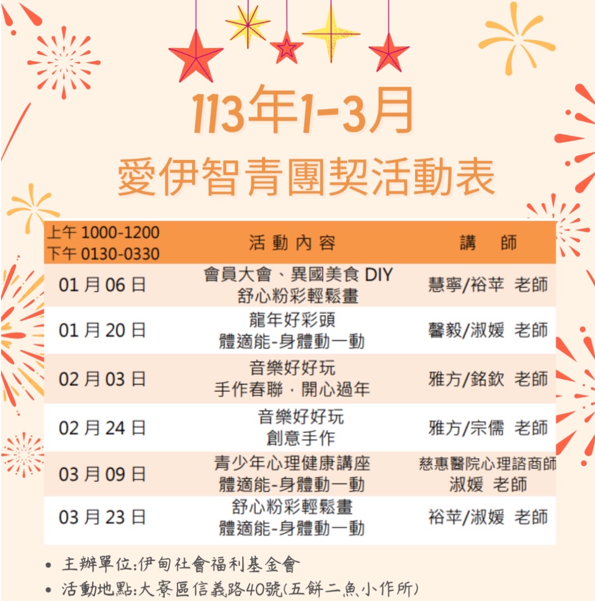 【高雄 週六】成人心智障礙者多元課程陪伴 的3張圖片組