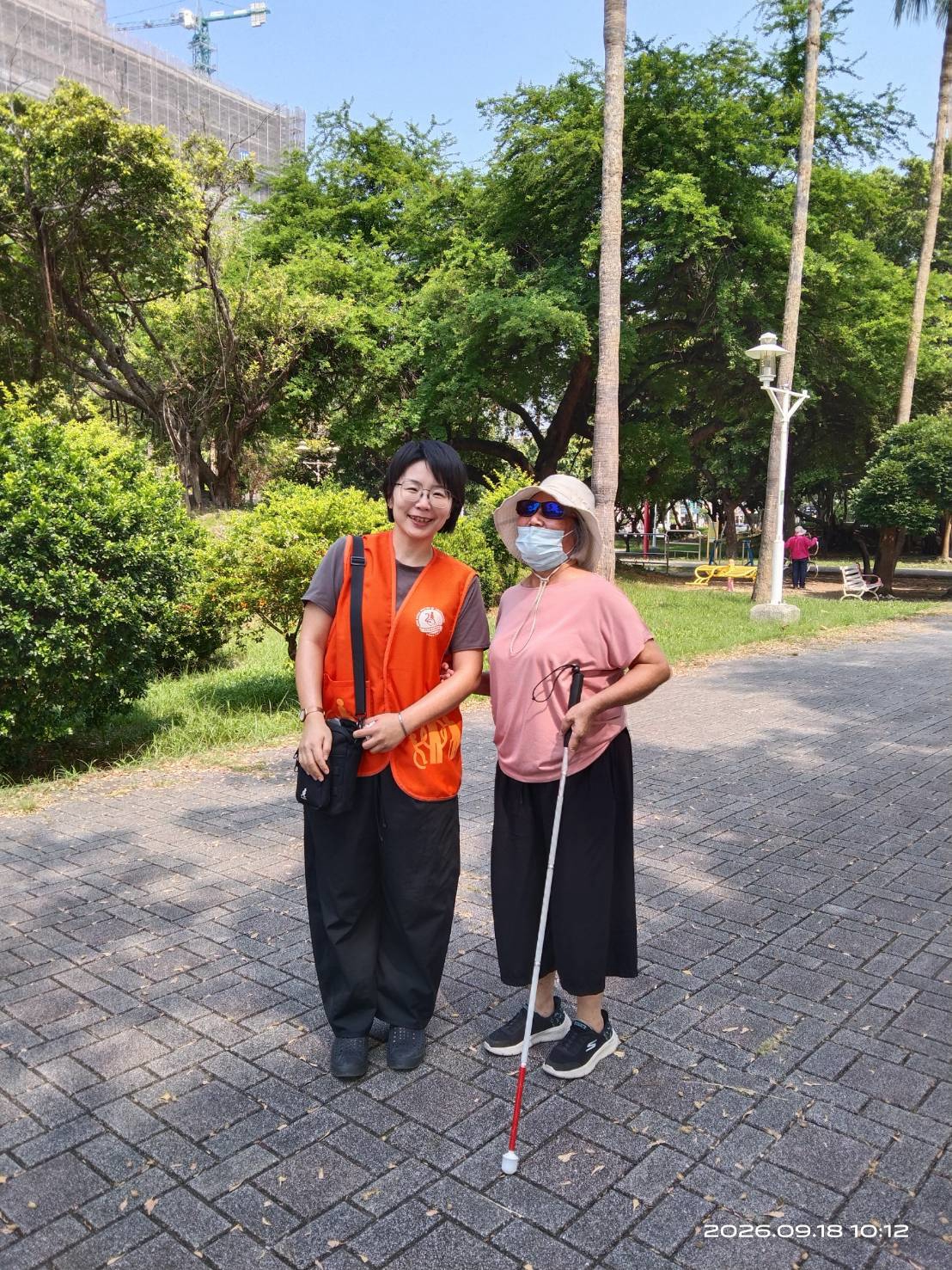 【台南週五】視障健走陪伴服務 的第三張解說圖